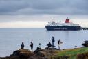 The Arran Calmac ferry MV Caledonian Isles pictured departing Brodick – an occurrence that cannot be relied upon