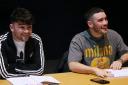 Sean Connor and Cameron Fulton play friends who work together in an ice cream van