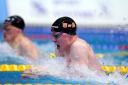 Archie Goodburn wins the 50m breaststroke at the British Championships in Sheffield