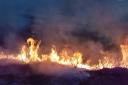 Wildfire in Rogart, Highlands in 2022