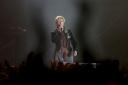 David Bowie in concert in Glasgow in 2003. Photograph: Colin Mearns