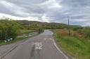 The accident happened on  the A980 near Strathcarron