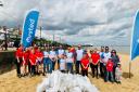 Ørsted team members participated in a Cleethorpes beach clean-up on World Oceans Day with the RNLI
