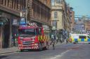 Fire crews battling large blaze at historic city centre building