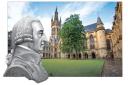 Adam Smith joined the University of Glasgow, above, at the tender  age of 14