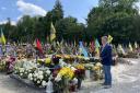 Keith Allan pays respect to Ukrainian heroes in Lviv