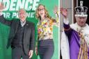 Tories brand Greens 'infantile' as party snubs King for republican rally