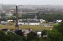 Organisers have began removing the stages from the Glasgow Green