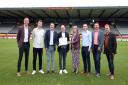 Representatives from the PTFC Trust, The Jags Foundation and The Jags Trust were in attendance at Firhill