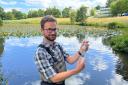 Dr Alan Law has led the study in Glasgow's ponds.