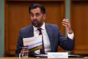 First Minister Humza Yousaf at the launch of a policy paper on citizenship in an independent Scotland, at the National Records Of Scotland in Edinburgh. Picture date: Thursday July 27, 2023. PA Photo. See PA story POLITICS Independence. Photo credit