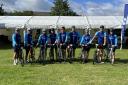 Above, the Cycle Law Scotland team with their bikes.