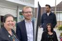 Labour's Jackie Baillie and Michael Shanks; Humza Yousaf and Katy Loudon