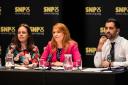 SNP leadership contenders Kate Forbes, Ash Regan and Humza Yousaf