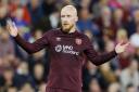 Liam Boyce and his Hearts team-mates struggled to get going away to PAOK
