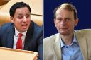Anas Sarwar, Scottish Labour leader, and broadcaster Andrew Marr