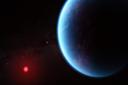 A handout photo issued by Nasa of an artist's impression of what exoplanet K2-18b could look like