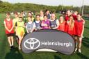 Girls across Helensburgh and Lomond have been promoting the importance of the beautiful game