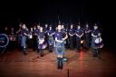 East Ayrshire pipe band