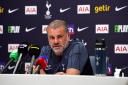 Ange Postecoglou has defended referee Darren England after his part in the VAR controversy in Tottenham’s 2-1 win over Liverpool (Lucy North/PA)