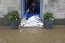 Flooding hit Dumbarton on Saturday