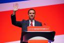Scottish Labour leader Anas Sarwar speaking during the Labour Party Conference in Liverpool