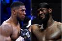 Deontay Wilder, right, has called out Anthony Joshua (Nick Potts/Bradley Collyer/PA)