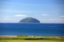 Ailsa Craig is said to have been formed from a boulder dropped from the Cailleach’s apron folds
