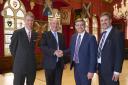 Jonathan and James Wotherspoon of Macandrew & Jenkins WS with Angus MacLeod and  Rod MacLean of WJM