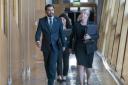 First Minister Humza Yousaf and his deputy Shona Robison