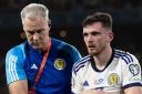 Andy Robertson is recovering from a dislocated shoulder