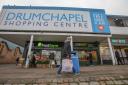 Drumchapel's main  shopping precinct.  STY .. Pic Gordon Terris Herald & Times..