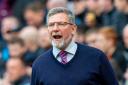 Craig Levein as Hearts manager in 2019