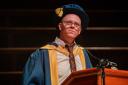 Abertay University honours award-winning author and rapper Darren McGarvey at winter graduation ceremony