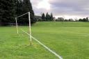 James Thewliss spotted this football pitch in Douglas, South Lanarkshire. “Bit of a challenge for goal-line technology,” he points out.