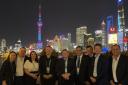 The Glasgow Chamber of Commerce  team in Shanghai
