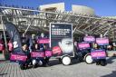 RCN members demonstrating outside the Scottish Parliament last year
