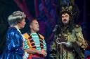 May McSmee (Allan Stewart), Smee (Jordan Young) and Captain Hook (Grant Stott) in the Pantomime Adventures of Peter Pan at Festival Theatre, Edinburgh.jpg