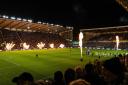 Hibernian and Hearts take to the field at Easter Road before the Edinburgh derby tonight