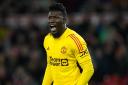 Manchester United are set to have Andre Onana for their home match against Tottenham (Bradley Collyer/PA)