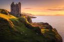 Gylen Castle commands a spectacular  panorama across the firth of Lorn to Seil and Mull