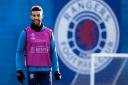 Connor Goldson during Rangers training