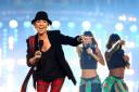 Lulu performs during the Closing Ceremony for the Glasgow 2014 Commonwealth Games at Hampden Park, August 2014