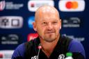 Gregor Townsend speaks to the media