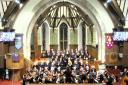 The Helensburgh Choir performing Handel's Messiah in Helensburgh Parish Church, December 2023