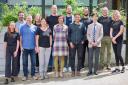 The Geovation Scotland team and founders from the accelerator programme’s fifth cohort