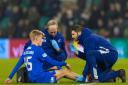 Rangers' Ross McCausland is forced off injured