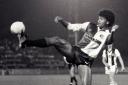 Ruud Gullit in action for Feyenoord against St Mirren at Love Street in the UEFA Cup in 1983
