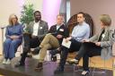 The panel at The Herald & GenAnalytics Diversity Dialogues