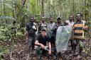 Dr Axel Poulsen and colleagues search for species of ginger in Papua New Guinea